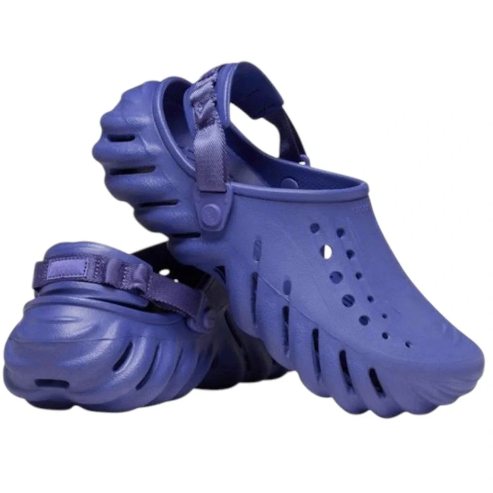 Crocs Adult Echo Clog Sapphire Blue Men's Size 11 / Women's Size 13